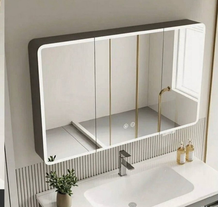 Зеркало-шкаф с подсветкой