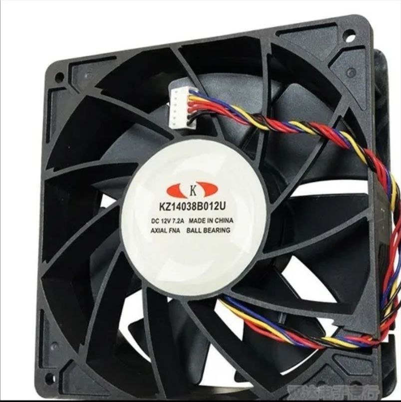 Вентилятор (Кулер) KZ (KZ14038B012U) 7,2A 140мм