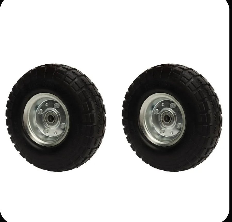Пара колес для садовой тачки