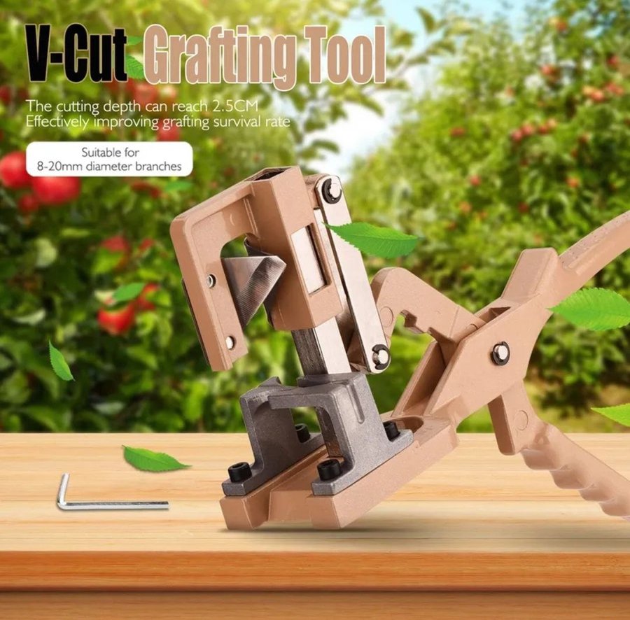 Секатор садовый V-образный для обрезки веток