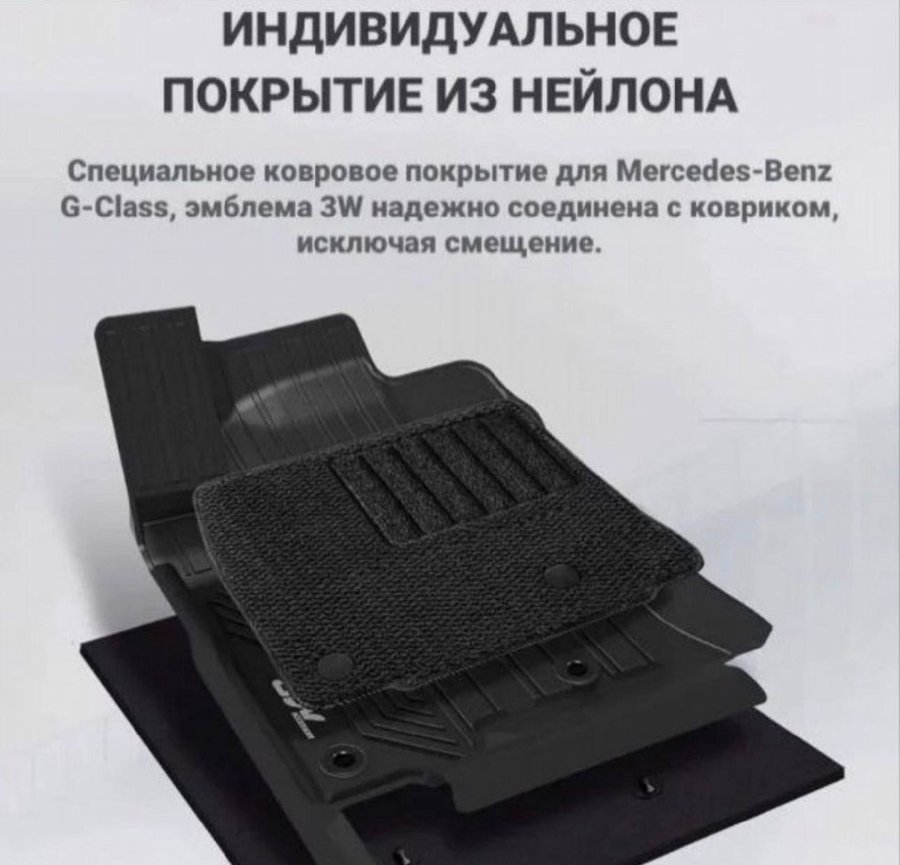 Верхние ворсовые коврики 3w auto-life для TANK 500