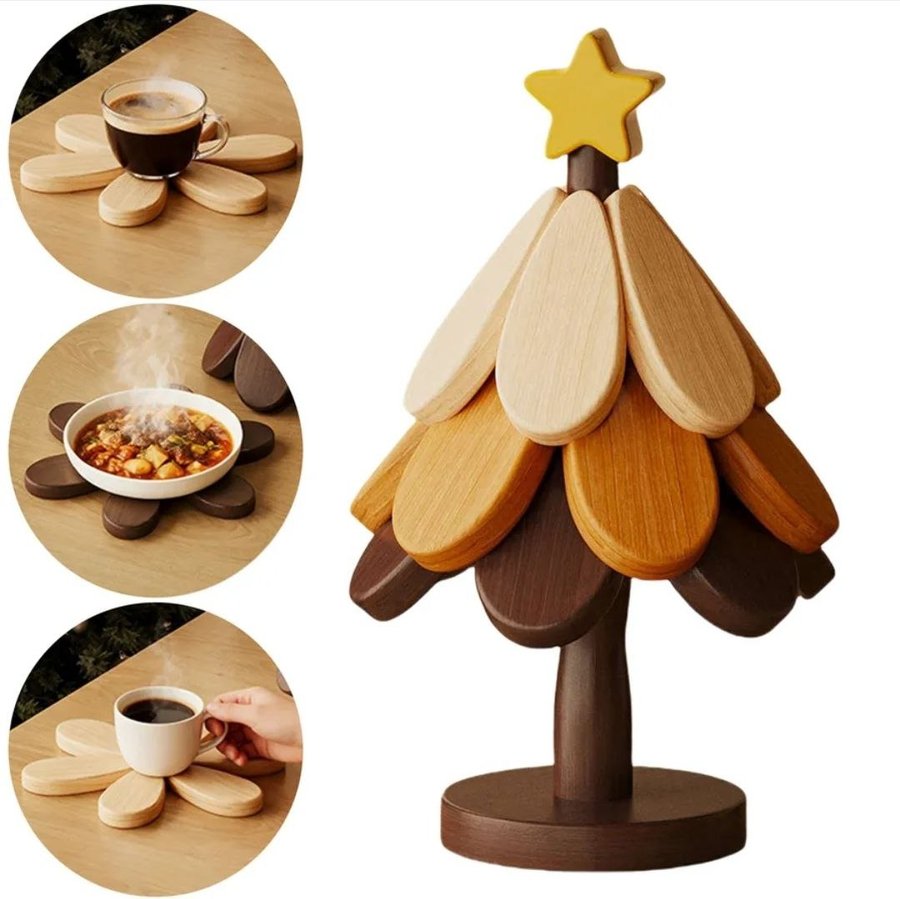 Декор из дерева поставка под горячее