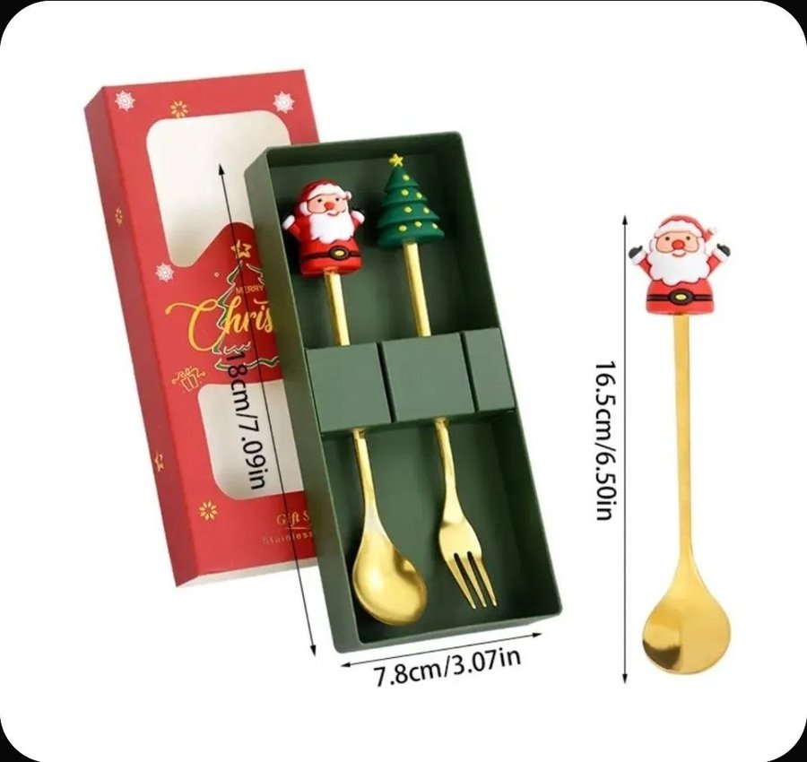 Новогодний набор 2 прибора