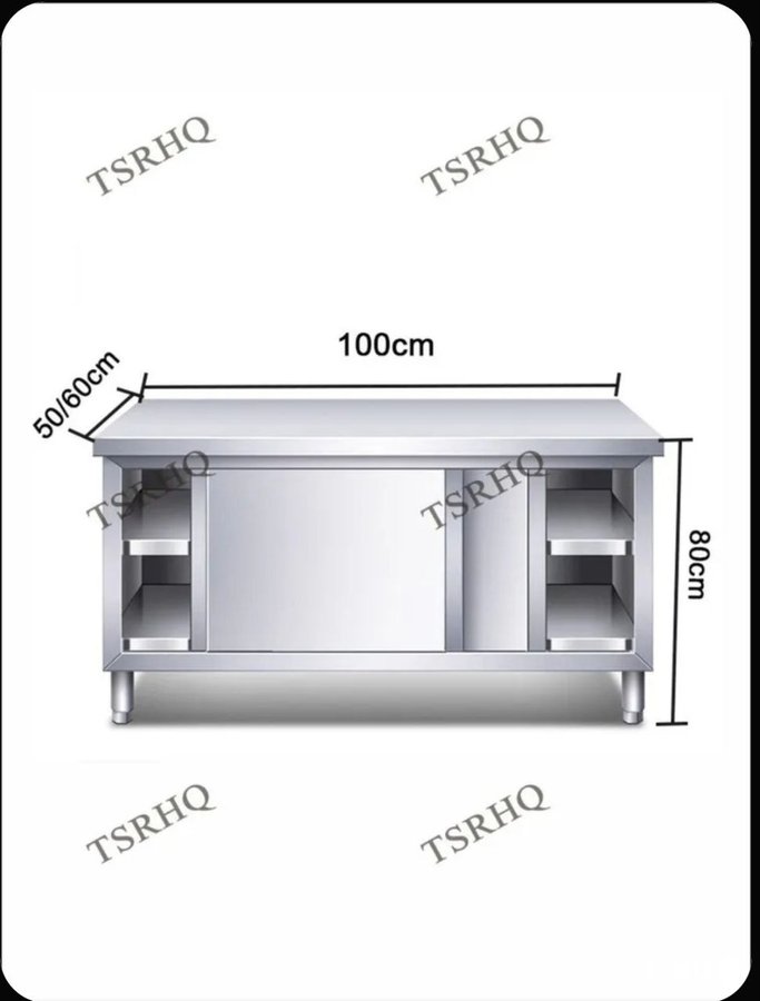 Стол производственный,100х60х80см