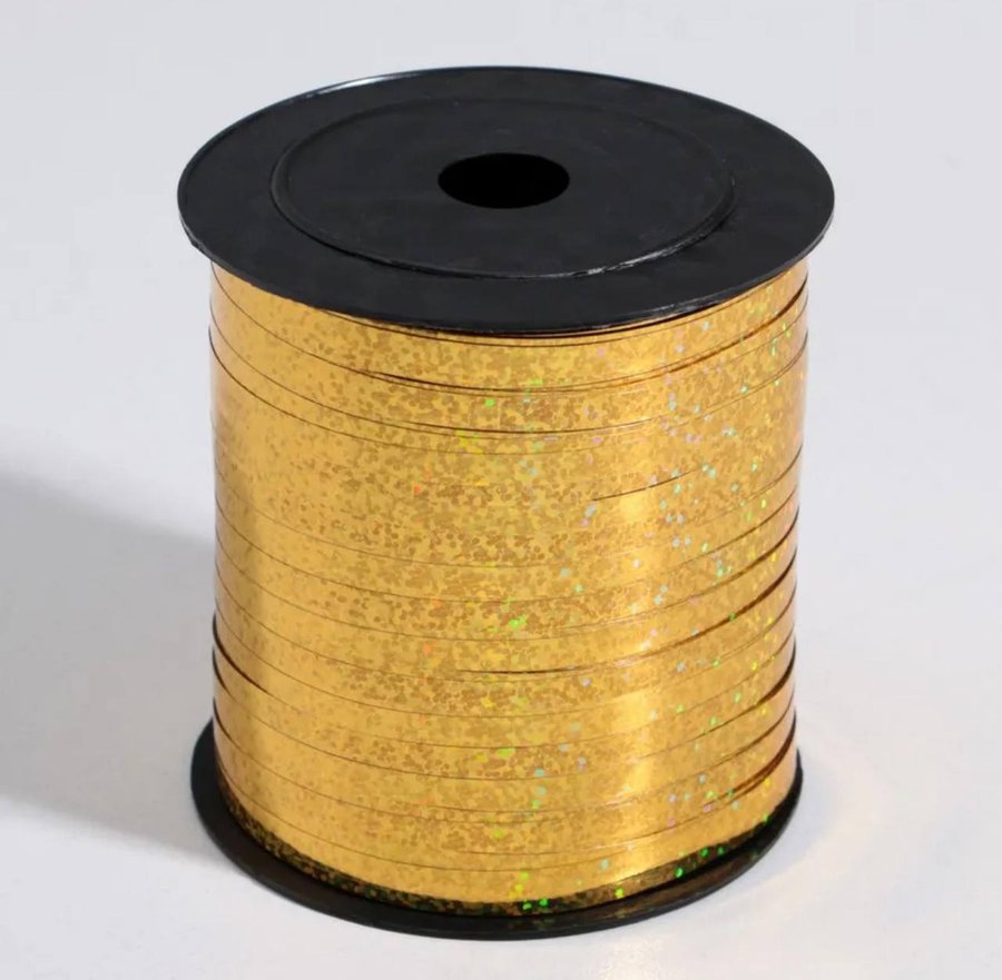 Лента упаковочная для декора, подарков и шаров, 5 мм*225 м