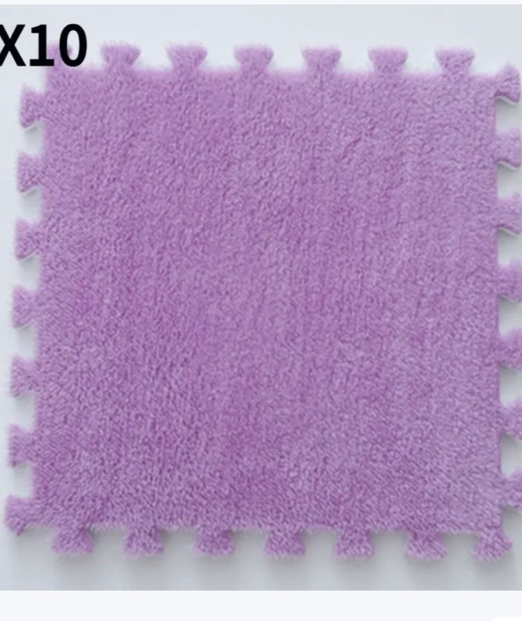 Коврик пазл с ворсом